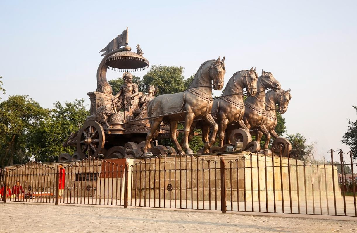 IGM vision — Krishna and Arjuna