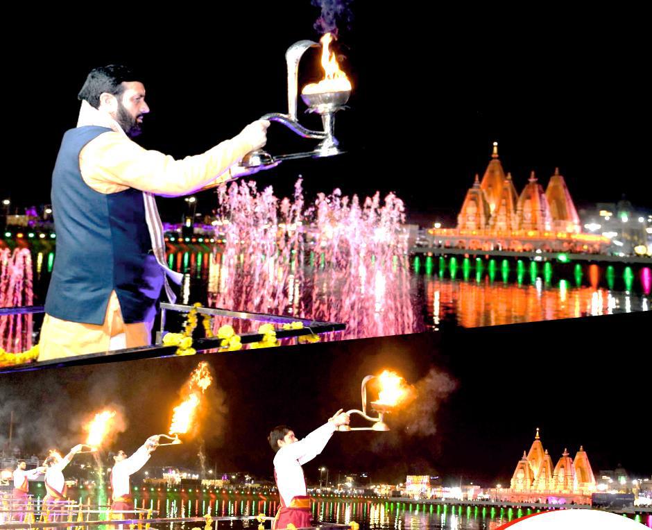 Krishna–Arjuna chariot memorial, Kurukshetra